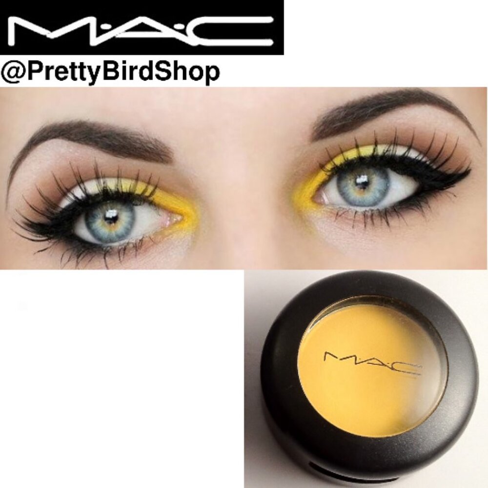 MAC CHROME YELLOW eyeshadow NIB eye shadow